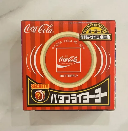 Yoyo Coca Cola Spinner Butterfly Japan Rojo 4