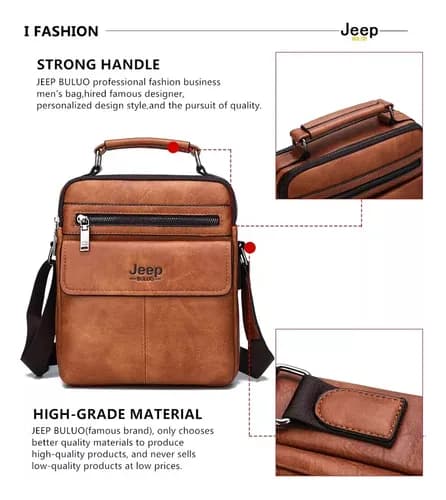 Bolso Jeep + Tarjetero Messenger - A Pedido_exkarg Marrón 5