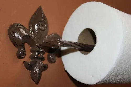 Set Accesorios Fleur De Lis Bathroom - A Pedido_exkarg Negro 7