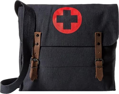 Morral Nato Medic Canvas Military Bag - A Pedido_exkarg Verde 3