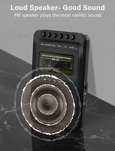 Convertidor Reprod De Casette Mp3 - A Pedido_exkarg Negro 6