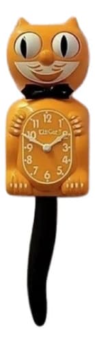 Reloj De Pared Kit Kat Festival Orange - A Pedido_exkarg Naranja