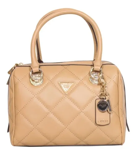 Cartera Guess Cessily Quilted Box - A Pedido_exkarg Negro 3
