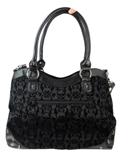 Cartera Goth Steampunk Black - A Pedido_exkarg Negro Dorado 2