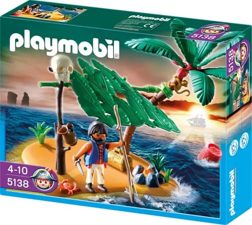 Set Playmobil 5138 Pirate Cast Away - A Pedido_exkarg
