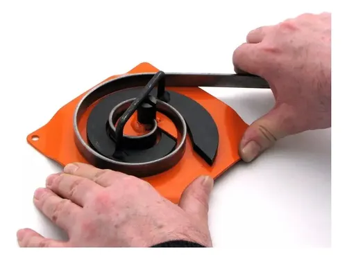 Máquina Dobladora De Espirales - A Pedido_exkarg Naranja 5