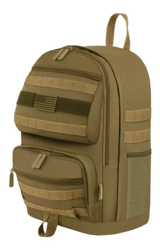 Mochila East West Usa Tactical Molle - A Pedido_exkarg Marrón 2