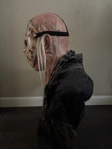 Busto Friday The 13th Jason Voorhees 1:1 - A Pedido_exkarg Piel 3