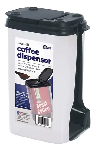 Contenedor De Cafe Made In Usa - A Pedido_exkarg Negro