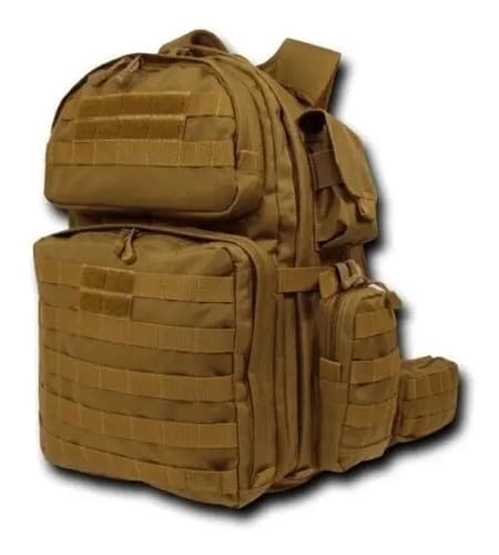 Mochila Tactica Brown Tactical Rex Assault - A Pedido_exkarg Marrón 4