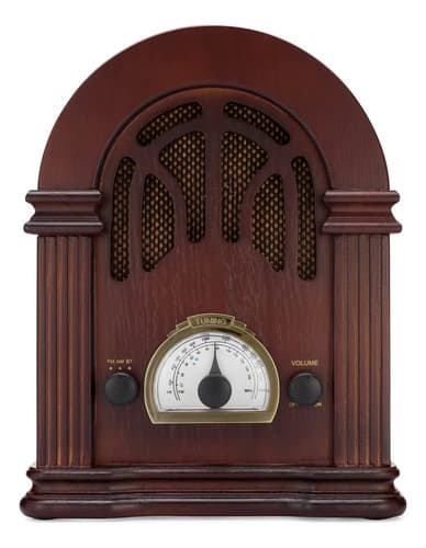 Radio Clearclick Retro Am Fm Radio Bluetooth - A Pedido Marrón 4
