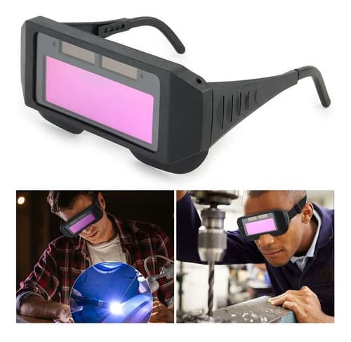 Gafas De Soldadura Con Oscurecimiento Automático - A Pedido Negro 5
