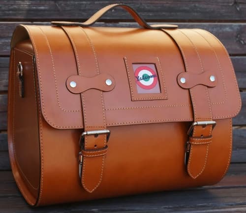 Baul Porta Equipaje Top Moto Vespa - A Pedido_exkarg Marrón 4