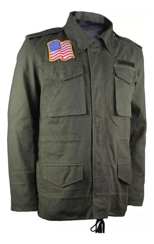 Campera John Rambo First Blood M65 - A Pedido_exkarg Verde 38 2