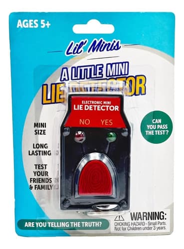 Juego De Broma Detector De Mentiras - A Pedido Negro 4