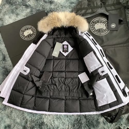Campera Canada Goose Men's White Down - A Pedido_exkarg Blanco 38 4