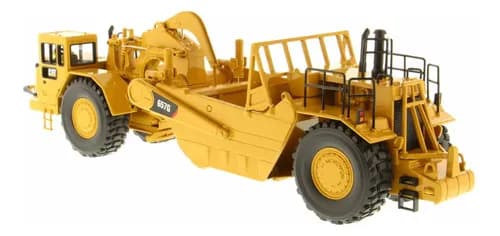 Camioneta Caterpillar 657g 1:50 Diecast Masters Amarilla Amarillo 2