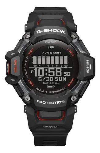 Casio G-squad Gbd-h2000-1a Reloj Hombre Bluetooth Gps