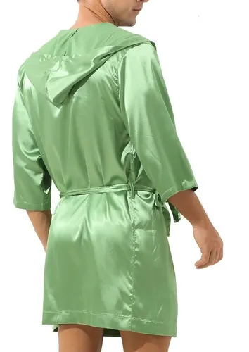 Pijama Bathrobe Hooded - A Pedido_exkarg Azul Xxx 3