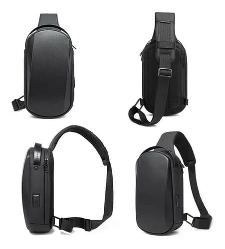 Mochila Cruzada Bange Fashion - A Pedido_exkarg Negro 4