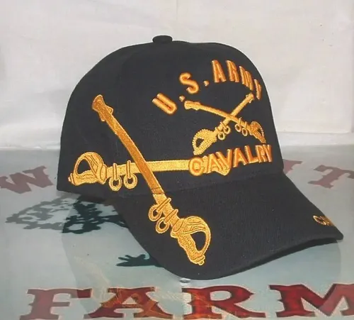 Gorra Cavalry Crossed Sabers Army - A Pedido_exkarg Azul M 3