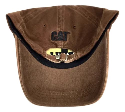 Gorra Caterpillar   A Little Dirt Never  - A Pedido_exkarg Marrón Adulto Ajustable 3