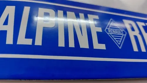Cartel Decorativo Alpine Renault - A Pedido_exkarg X 2