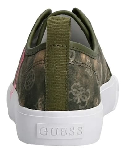 Zapatillas De Mujer Guess Kerrie 3 - A Pedido_exkarg Verde 34,5 Ar 3