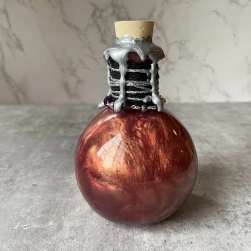 Botella Decorativa Elixir Of Chaos - A Pedido Marrón 4