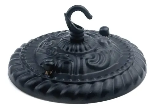 Floron Techo Vintage Black Chandelier - A Pedido_exkarg Negro