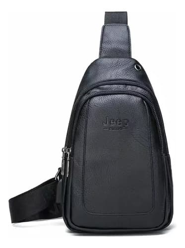 Mochila Crossbody Bag Jeep - A Pedido_exkarg Negro Liso 6