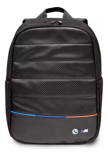 Mochila Bmw M Series Carbon Tricolor - A Pedido_exkarg Negro