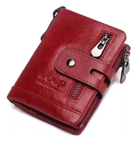 Billetera Jeep 100% Genuine Cowhide - A Pedido_exkarg Negro 3