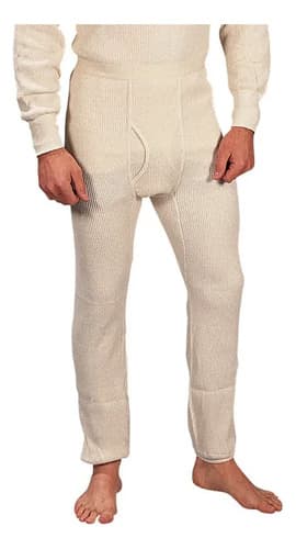 Ropa Interior Térmica De Punto Rothco - A Pedido Negro M