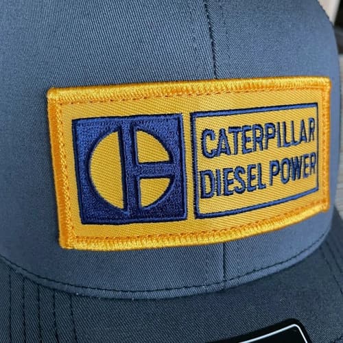 Gorra Caterpillar Diesel Power Block - A Pedido_exkarg Gris Xxx 3