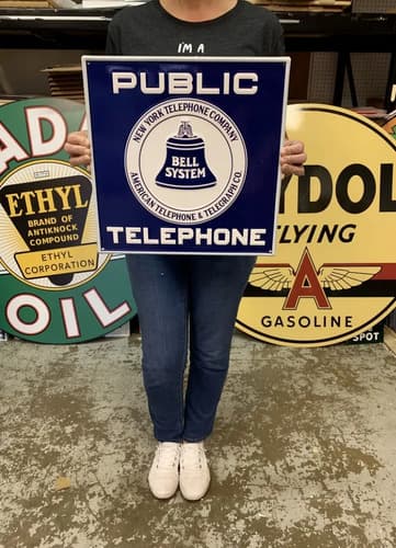Cartel Antique Public Telephone - A Pedido_exkarg Telephone 2