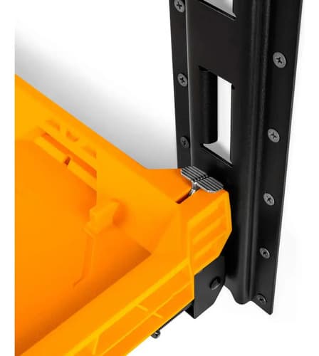 Sistema Organizador Stacktech 2 Estantes - A Pedido Negra 6
