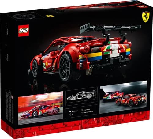 Lego Technic Ferrari 488 Gte Af Corse #51 - 1677 1677 10