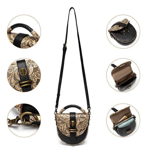 Cartera Gearduke Steampunk Men Women - A Pedido_exkarg Marrón 4