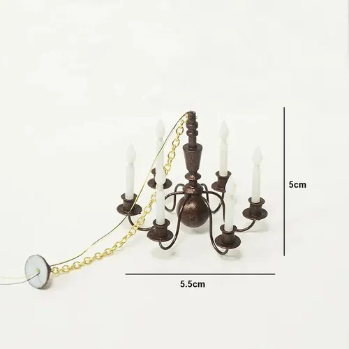 Lampara En Miniatura Casa De Muñecas - A Pedido_exkarg 2