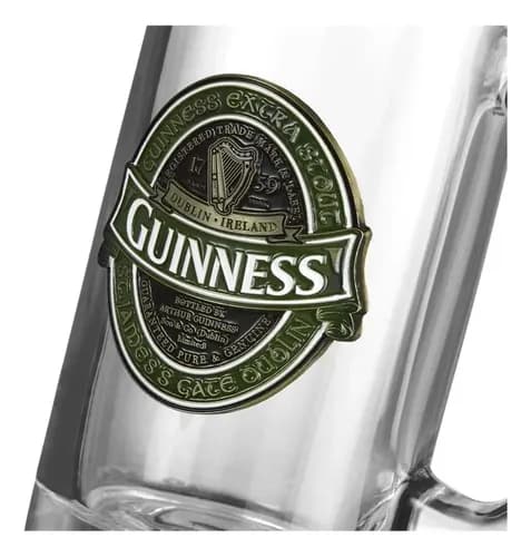 Jarra Coleccionable Con Relieve De Guinness - A Pedido 3