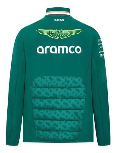 Campera 2024 Aston Martin Aramco - A Pedido_exkarg Verde 38 X 2