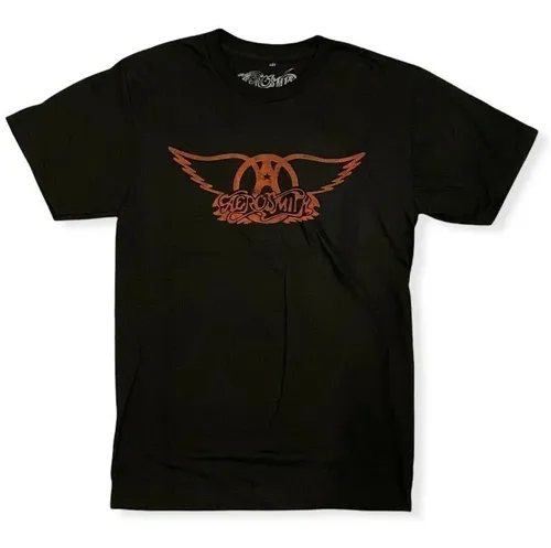 Remera Aerosmith Men's Officially - A Pedido_exkarg Negro M