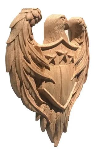 Escultura Decorativa Aguila - A Pedido_exkarg Marrón 6