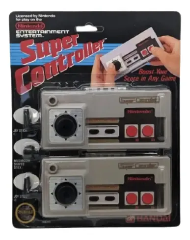 Joystick Nes Super Nintendo - A Pedido_exkarg Negro 2