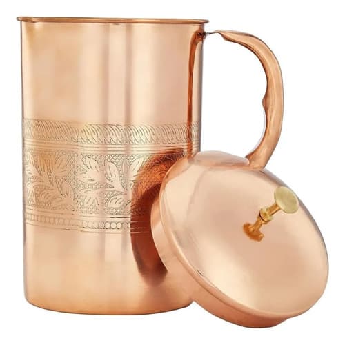 Set Jarra Cobre Y 4 Vasos - A Pedido Cobre 2