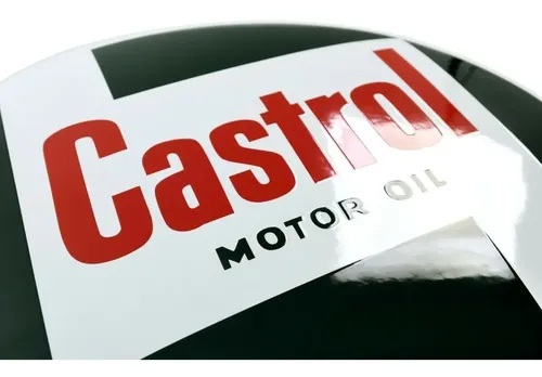 Cartel Castrol Enamel Plaque - A Pedido_exkarg 111 2