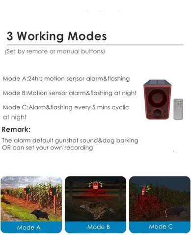 Sensor Movimiento Loud - A Pedido_exkarg Rojo 5
