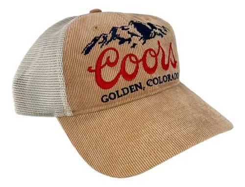 Gorra Coors Corduroy Vintage Relaxed - A Pedido_exkarg Beige Adulto Ajustable