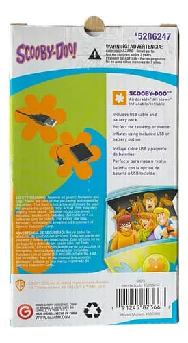 Inflable Navideño Scooby Doo - A Pedido_exkarg Marrón 2